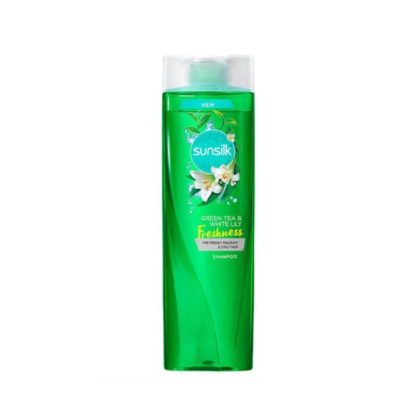 Sunsilk Green Tea & White Lily Shampoo, 370 ml