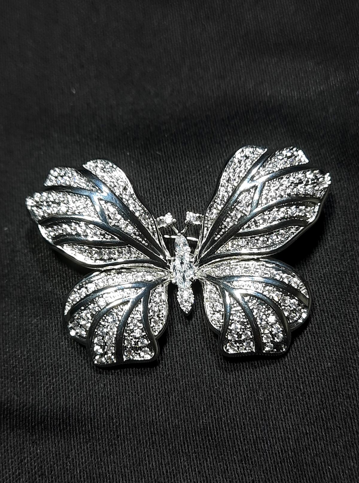 kz diamond cut Hizab pin